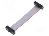 Ribbon cable with IDC connectors; IDC,both sides; 50.8mm; 2" SAMTEC