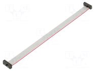 Ribbon cable with IDC connectors; IDC,both sides; 152.4mm; 6" SAMTEC