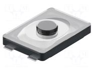 Microswitch TACT; SPST-NO; Pos: 2; 50mA/12VDC; SMT; 1.57N; 0.57mm GCT