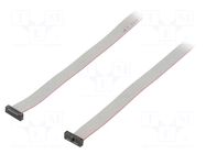 Ribbon cable with IDC connectors; IDC,both sides; 914.4mm; 36" SAMTEC