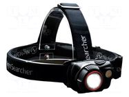 Torch: LED headtorch; waterproof; 25h; 700lm; IP54; ZOOM 700R-C NightSearcher