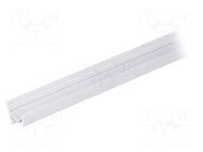 Profiles for LED modules; white; 1m; CORNER10V2; aluminium TOPMET