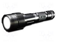 Torch: LED; waterproof; 12h; L: 193mm; 1100lm; Ø: 44mm; IP65 NightSearcher