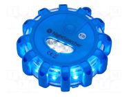 Lamp: warning; IP67; Pulsar AAA; emergency services; 340mm; blue NightSearcher