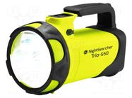 Lamp: working; IP54; 550lm; 15h; Trio-550; searchlight NightSearcher
