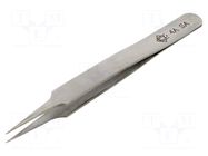 Tweezers; 110mm; Blades: narrowed; Blade tip shape: sharp PIERGIACOMI
