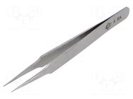 Tweezers; 110mm; Blades: narrowed; Blade tip shape: sharp PIERGIACOMI