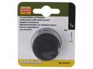 Cutting wheel; Ø: 38mm; Øhole: 1.8mm; 20pcs. PROXXON