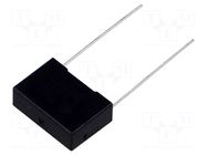 Capacitor: polypropylene; X1; 0.022uF; 1.2kVDC; 600VAC; 18x6x12mm KEMET