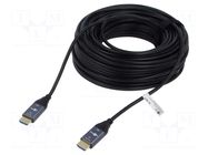 Cable; HDMI plug,both sides; PVC; HDCP 2.2,HDMI 2.1,optical GOOBAY