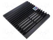Filter; IP54,IP56; RAL 9005; 177x177mm RITTAL