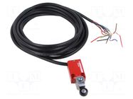 Limit switch; lever R 30,4mm, plastic roller Ø16mm; NC x2 + NO TELEMECANIQUE SENSORS