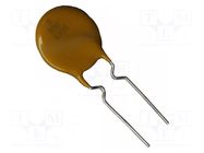 Fuse: PTC polymer; 900mA; Imax: 40A; PCB,THT; MF-R; reel BOURNS