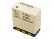 Relay: solid state; SPDT; 200mA; max.20VAC; max.20VDC; G3VM; SMT OMRON Electronic Components