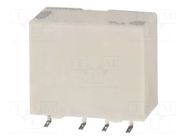 Relay: electromagnetic; DPDT; Ucoil: 24VDC; Icontacts max: 1A; SMD OMRON Electronic Components