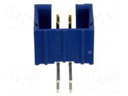 Connector: IDC; socket; male; PIN: 4; Quickie; angled 90°; THT; 2x2 AMPHENOL COMMUNICATIONS SOLUTIONS