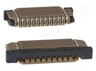 Connector: FFC/FPC; tinned; SMT; 1A; 100V; SFW; PIN: 10; Mat: PPS; 1mm AMPHENOL COMMUNICATIONS SOLUTIONS