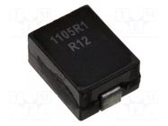 Inductor: wire; SMD; 120nH; Ioper: 46A; 11x8x4.9mm; Isat: 50A; 350uΩ EATON ELECTRONICS