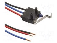 Microswitch SNAP ACTION; 0.1A/100VAC; 2A/12VDC; SPST-NO; Pos: 2 OMRON Electronic Components