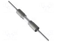 Fuse: fuse; 4A; 125VAC; time-lag; cylindrical,glass; 5x15mm; brass EATON/BUSSMANN