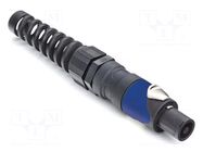 Connector: loudspeaker; plug; female; PIN: 2; for cable; 30A; 133V AMPHENOL