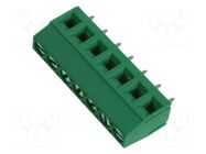 Connector: PCB terminal block; terminal; VI; 16A; 300V; PIN: 7; 1x7 AMPHENOL ANYTEK