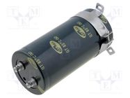 Capacitor: electrolytic; 3300uF; 450VDC; Ø76x120mm; ±20%; 2000h SAMWHA