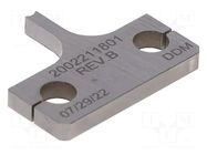 Anvil isolation MOLEX