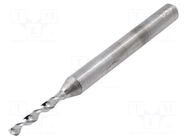 Drill bit; Ø: 1.5mm; carbon steel; 1/8"; 3.175mm; PCB BUNGARD