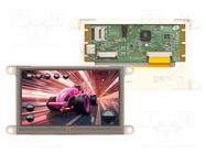 Display: TFT; 4.3"; 800x480; 520BSRAM,8MBPSRAM,16MBFLASH; 4÷6V 4D Systems