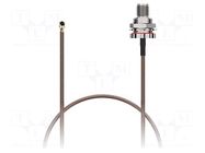 Cable; IPEX MHF 1,SMA female; brown; -40÷85°C; 0÷6GHz; 150mm; 50Ω GCT