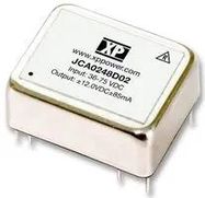 CONVERTER, DC/DC, 2O/P, 2W +/-12V