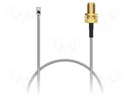 Cable; IPEX MHF 1 LK,RP-SMA female; black; -40÷85°C; 0÷3GHz; 50Ω GCT