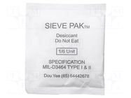 Desiccant; ESD; 100x54mm; 300pcs; 25g EUROSTAT GROUP