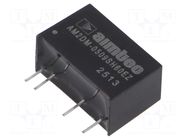 Converter: DC/DC; 2W; Uin: 4.5÷5.5VDC; Uout: 9VDC; Iout: 222mA; SIP7 AIMTEC