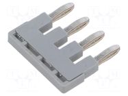 Comb bridge; PIN: 4; grey DEGSON ELECTRONICS