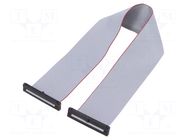 Ribbon cable with IDC connectors; IDC,both sides; 304.8mm; 12" SAMTEC
