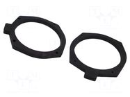 Spacer ring; MDF; 200mm; Porsche; impregnated; 2pcs. BASSER
