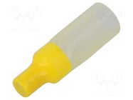 Quick splice; crimped; yellow; 4÷6mm2; Variant: end connector NINIGI