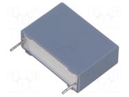 Capacitor: polypropylene; X1; 0.15uF; 440V; 1kVDC; 26x8.5x18mm; THT VISHAY