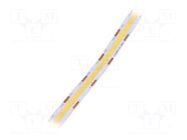 COB LED tape; white neutral; LED/m: 480; 10mm; IP20; 180°; 12W/m POS