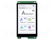 Display: TFT; 4.3"; 480x800; Illumin: LED; 16MBFLASH; RGB; 250cd/m2 Dwin Technology