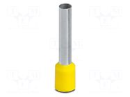 Tip: bootlace ferrule; insulated; copper; 6mm2; Bit len: 18mm PHOENIX CONTACT