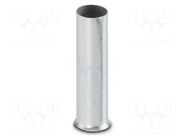 Tip: bootlace ferrule; non-insulated; copper; 50mm2; tinned; 40mm PHOENIX CONTACT