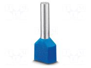 Tip: bootlace ferrule; insulated,double; copper; 2.5mm2; tinned PHOENIX CONTACT