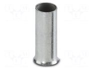 Tip: bootlace ferrule; non-insulated; copper; 6mm2; tinned; 10mm PHOENIX CONTACT