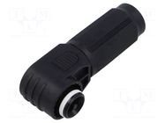 Connector: DC supply; plug; ES-300A; 1.5kV; PIN: 1; IP67; for cable DEGSON ELECTRONICS