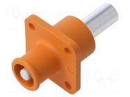 Connector: DC supply; socket; ES-120A; 1.5kV; PIN: 1; crimped; 25mm2 DEGSON ELECTRONICS