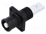 Connector: DC supply; socket; ES-150A; 1.5kV; PIN: 1; IP67; screw DEGSON ELECTRONICS
