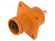 Connector: DC supply; socket; ES-350A; 1.5kV; PIN: 1; IP67; screw DEGSON ELECTRONICS